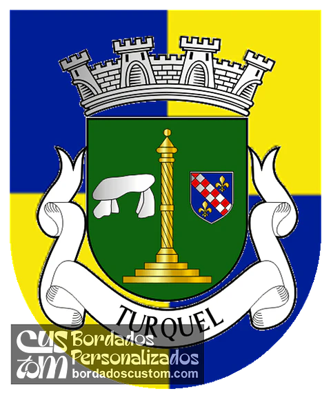 Emblema Bordado Freguesia de Turquel (Alcobaça, Leiria)