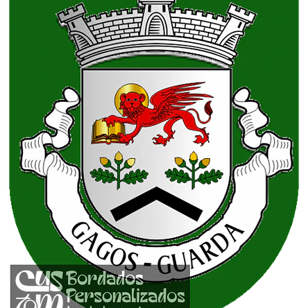 Emblema Bordado Antiga Freguesia de Gagos (Guarda, Guarda) 1
