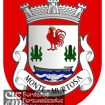 Emblema Bordado Freguesia de Monte (Murtosa, Aveiro) 1