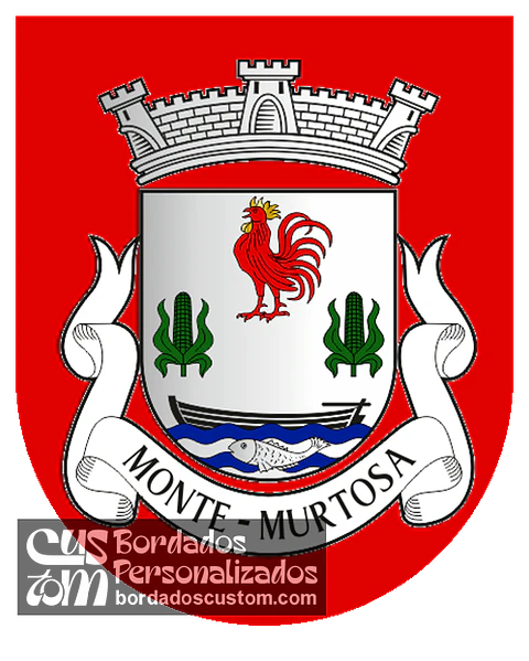 Emblema Bordado Freguesia de Monte (Murtosa, Aveiro)