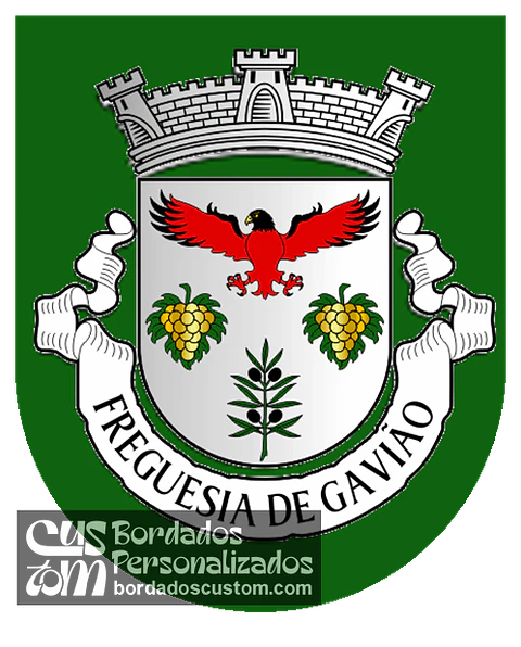 Emblema Bordado Antiga Freguesia de Gavião (Gavião, Portalegre)