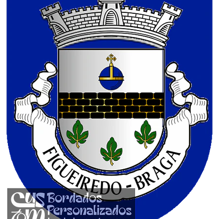 Emblema Bordado Freguesia de Figueiredo (Braga, Braga) 1