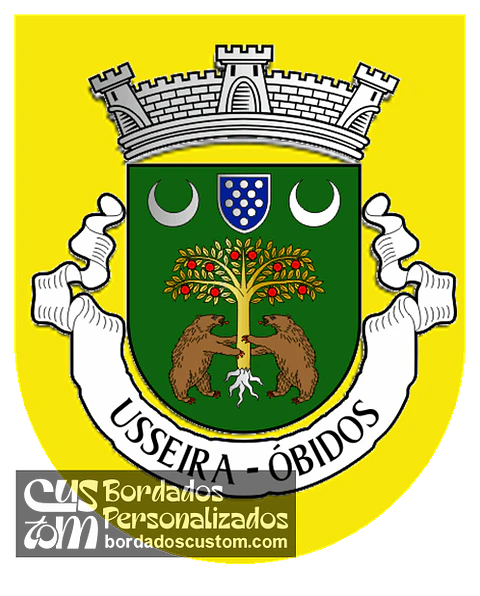 Emblema Bordado Freguesia de Usseira (Óbidos, Leiria)
