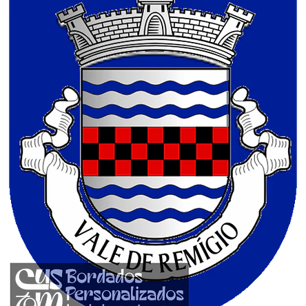 Emblema Bordado Antiga Freguesia de Vale de Remígio (Mortágua, Viseu) 1