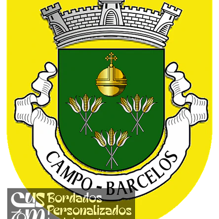 Emblema Bordado Antiga Freguesia de Campo (Barcelos, Braga) 1