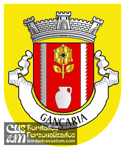 Emblema Bordado Freguesia de Gançaria (Santarém, Santarém)