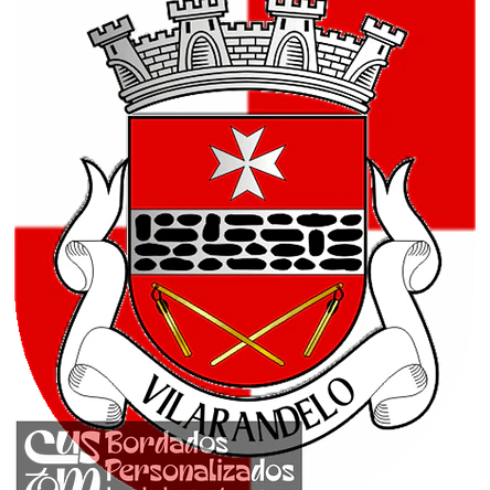 Emblema Bordado Freguesia de Vilarandelo (Valpaços, Vila Real) 1