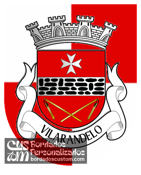 Emblema Bordado Freguesia de Vilarandelo (Valpaços, Vila Real)
