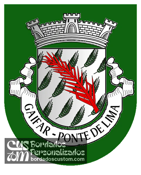 Emblema Bordado Antiga Freguesia de Gaifar (Ponte de Lima, Viana do Castelo)