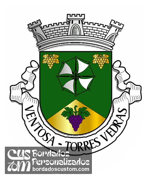 Emblema Bordado Freguesia de Ventosa (Torres Vedras, Lisboa)