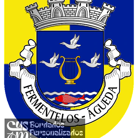 Emblema Bordado Freguesia de Fermentelos (Águeda, Aveiro) 1