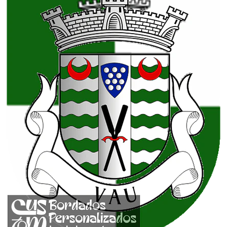 Emblema Bordado Freguesia de Vau (Óbidos, Leiria) 1