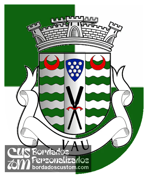 Emblema Bordado Freguesia de Vau (Óbidos, Leiria)