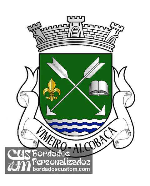 Emblema Bordado Freguesia de Vimeiro (Alcobaça, Leiria)