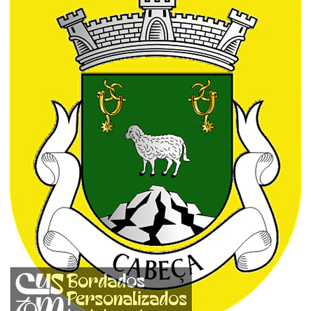 Emblema Bordado Antiga Freguesia de Cabeça (Seia, Guarda) 1