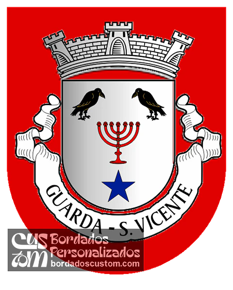 Emblema Bordado Antiga Freguesia de Guarda (São Vicente) (Guarda, Guarda)