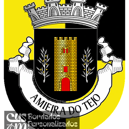 Emblema Bordado Antiga Freguesia de Amieira do Tejo (Nisa, Portalegre) 1