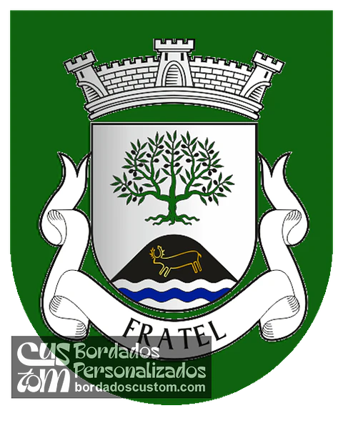 Emblema Bordado Freguesia de Fratel (Vila Velha de Ródão, Castelo Branco)