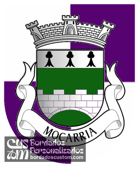 Emblema Bordado Freguesia de Moçarria (Santarém, Santarém)