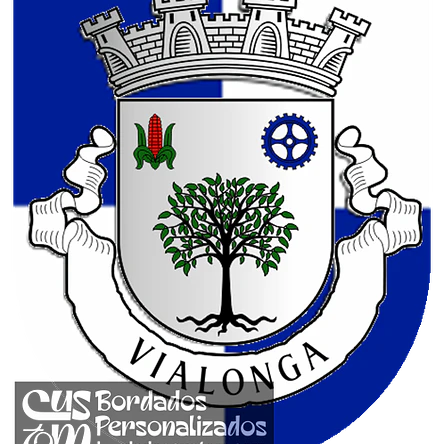 Emblema Bordado Freguesia de Vialonga (Vila Franca de Xira, Lisboa) 1