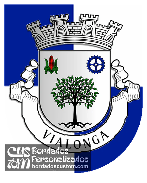Emblema Bordado Freguesia de Vialonga (Vila Franca de Xira, Lisboa)