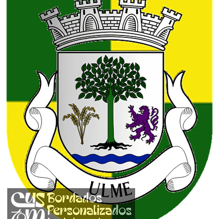 Emblema Bordado Freguesia de Ulme (Chamusca, Santarém) 1