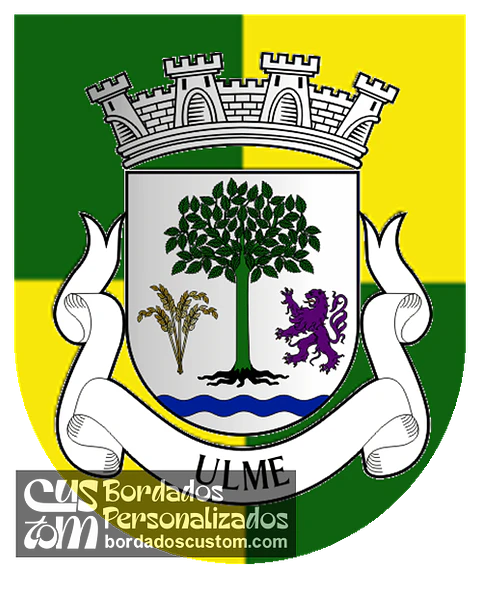 Emblema Bordado Freguesia de Ulme (Chamusca, Santarém)