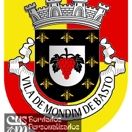 Emblema Bordado Município de Mondim de Basto (Vila Real) 1