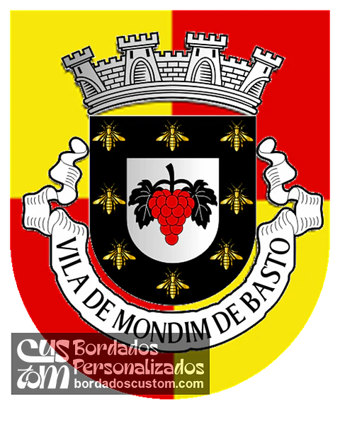 Emblema Bordado Município de Mondim de Basto (Vila Real)
