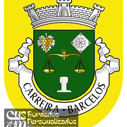 Emblema Bordado Antiga Freguesia de Carreira (Barcelos, Braga) 1
