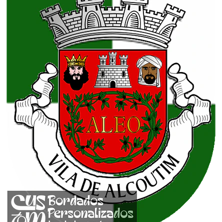 Emblema Bordado Município de Alcoutim (Faro) 1