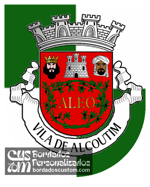 Emblema Bordado Município de Alcoutim (Faro)