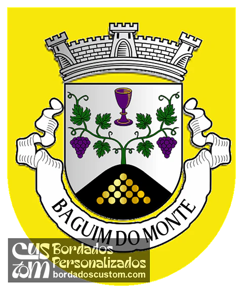 Emblema Bordado Freguesia de Baguim do Monte (Gondomar, Porto)