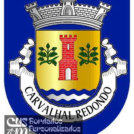 Emblema Bordado Antiga Freguesia de Carvalhal Redondo (Nelas, Viseu) 1