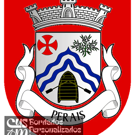 Emblema Bordado Freguesia de Perais (Vila Velha de Ródão, Castelo Branco) 1