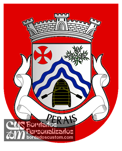 Emblema Bordado Freguesia de Perais (Vila Velha de Ródão, Castelo Branco)