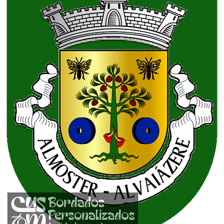 Emblema Bordado Freguesia de Almoster (Alvaiázere, Leiria) 1