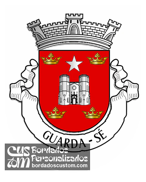Emblema Bordado Antiga Freguesia de Guarda (Sé) (Guarda, Guarda)
