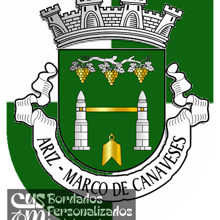 Emblema Bordado Antiga Freguesia de Ariz (Marco de Canaveses, Porto) 1