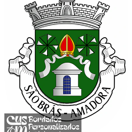 Emblema Bordado Antiga Freguesia de São Brás (Amadora, Lisboa) 1