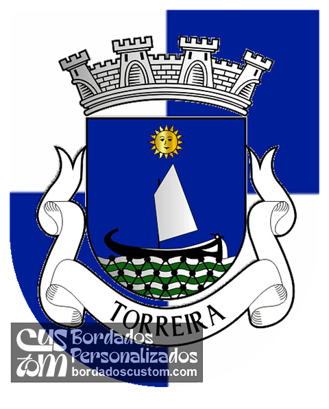 Emblema Bordado Freguesia de Torreira (Murtosa, Aveiro)