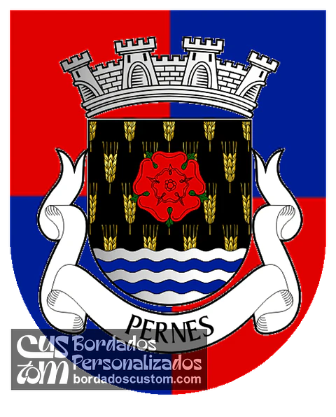 Emblema Bordado Freguesia de Pernes (Santarém, Santarém)