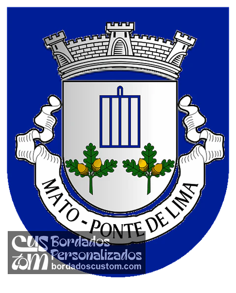 Emblema Bordado Antiga Freguesia de Mato (Ponte de Lima, Viana do Castelo)