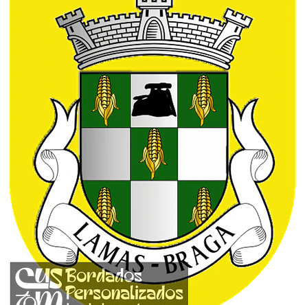 Emblema Bordado Freguesia de Lamas (Braga, Braga) 1