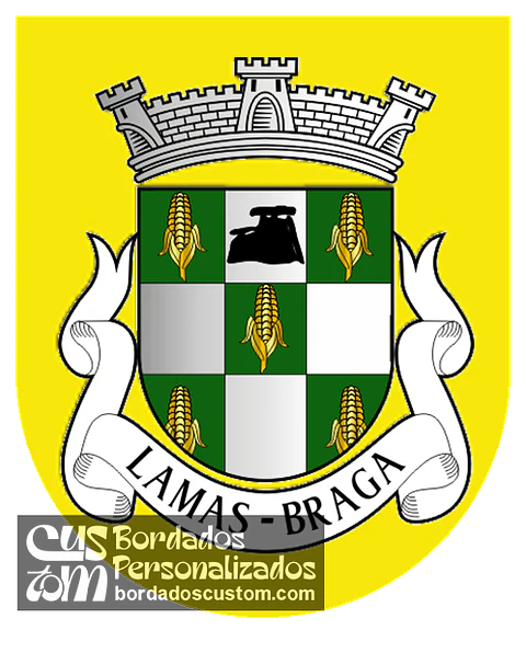 Emblema Bordado Freguesia de Lamas (Braga, Braga)