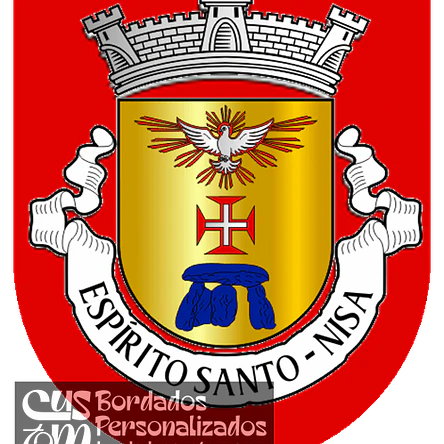 Emblema Bordado Antiga Freguesia de Espírito Santo (Nisa, Portalegre) 1