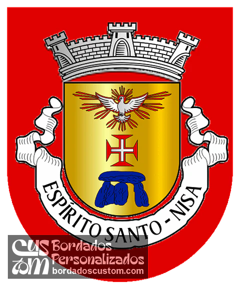 Emblema Bordado Antiga Freguesia de Espírito Santo (Nisa, Portalegre)