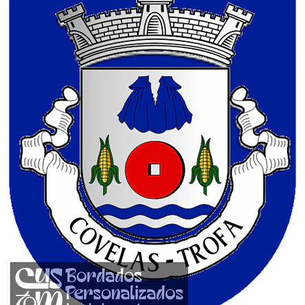 Emblema Bordado Freguesia de Covelas (Trofa, Porto) 1