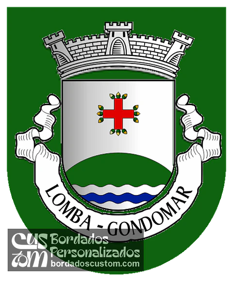 Emblema Bordado Freguesia de Lomba (Gondomar, Porto)