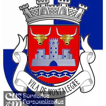 Emblema Bordado Município de Montalegre (Vila Real) 1
